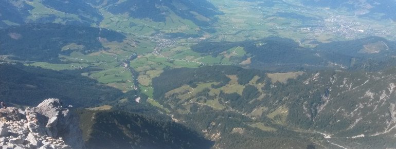 Aussicht auf Maria Alm vom Selbhorn