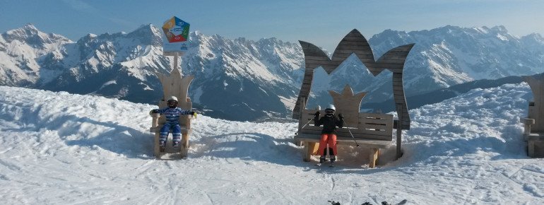 Skifahren am Aberg