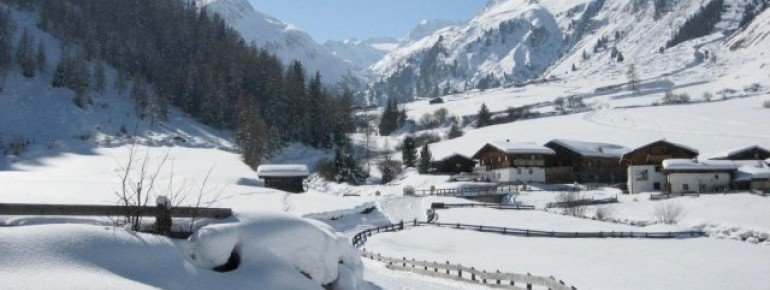 Stubaital im Winter