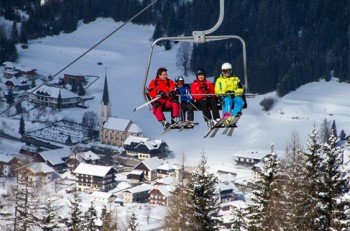 Skifahren am Weissensee