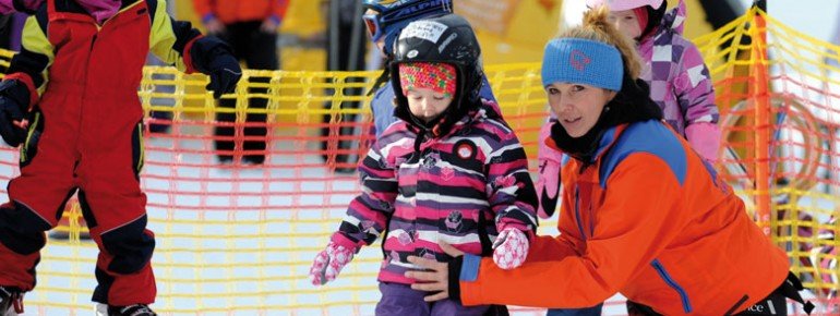 Bis zur Skischule sind es gerade mal 100 m!