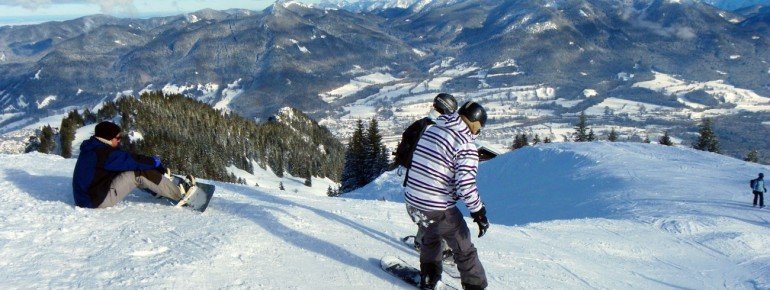 Herrliche Abfahrten für Skifahrer und Snowboarder!