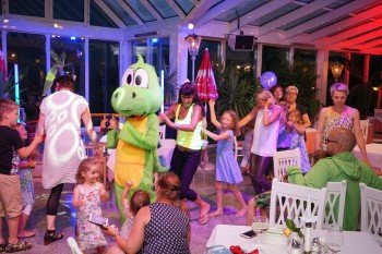 Kinderdisco im Sommer