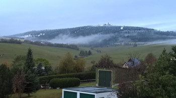 Blick zum Fichtelberg