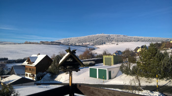 Blick zum Fichtelberg