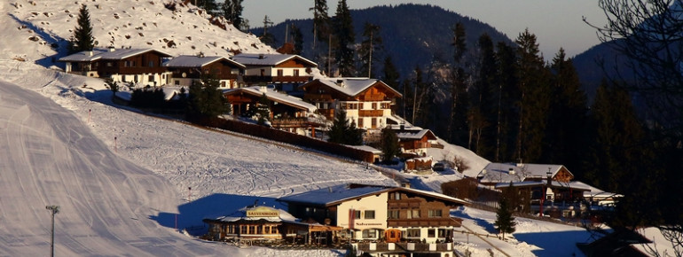 Blick auf Salvenbergsiedlung