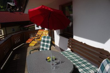 Terrasse Ferienwohnung für 2-4 Personen