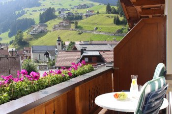 Ausblick Ferienwohnung für 2 Personen