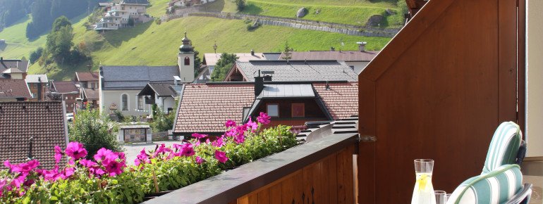 Ausblick Ferienwohnung für 2 Personen