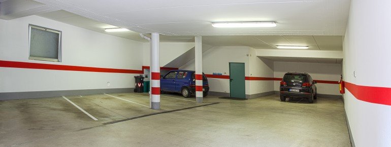 Unsere Tiefgarage wo ihr Auto parkt