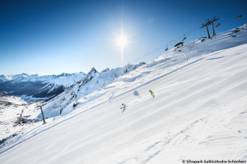 Apart Zimalis in Galtür Tirol bei Ischgl-Paznaun, Skifahren bei traum Pistenverhältnissen