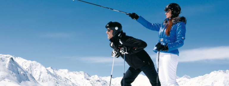 Skifahren im Ötztal