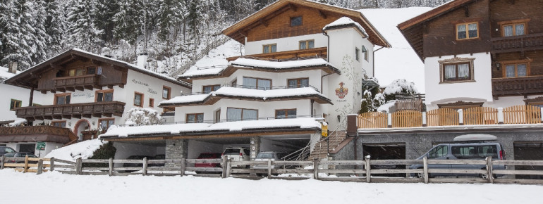 Gästehaus Kartnaller im Winter