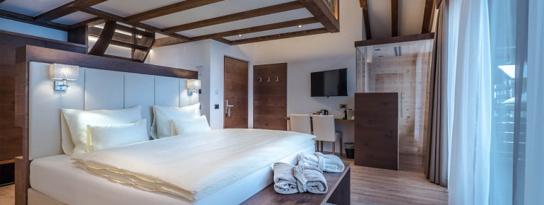 Neue Junior Suite im Garni Hotel Arya Alpine Lodge