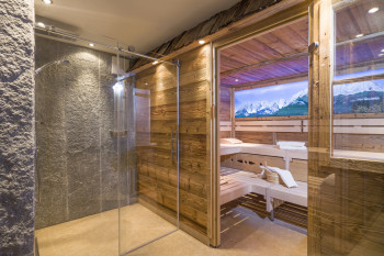 Neue Sauna - Wellnessurlaub in den Kitzbüheler Alpen
