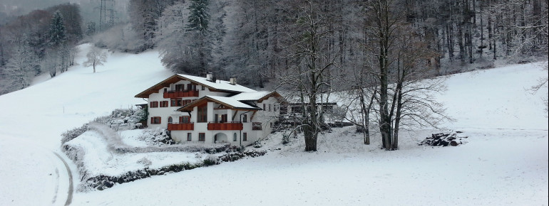 Haus Kleiner Turm im Winter