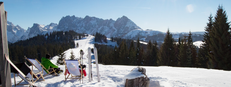 Blick Richtung Gosaukamm