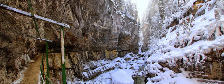 Breitachklamm nur 5 Bus/ Autominuten entfernt.