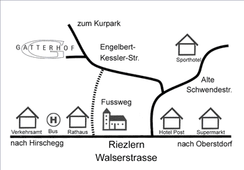 Anfahrtsplan Gatterhof