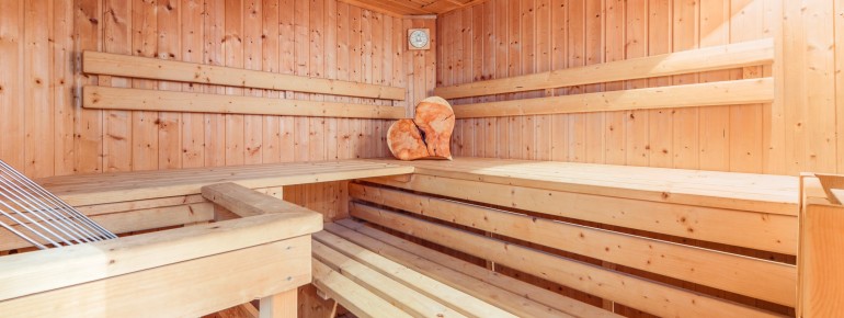 Unsere Sauna