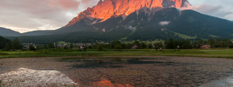 Abendstimmung Zugspitze