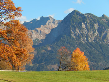 goldener Herbst in Obermaiselstein