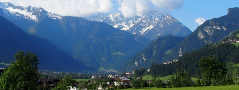 Balkon ausblick von unser Haus