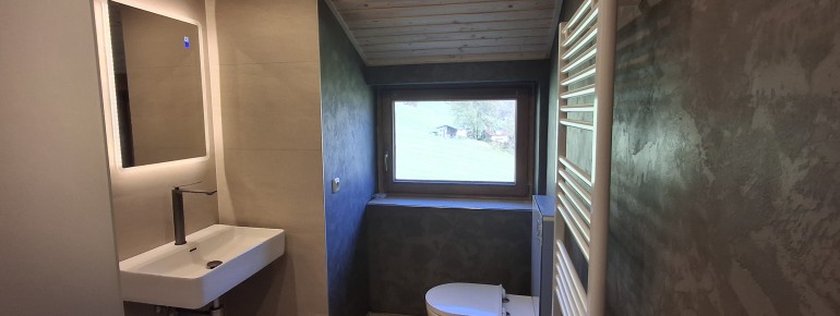 Badezimmer ap. Wald
