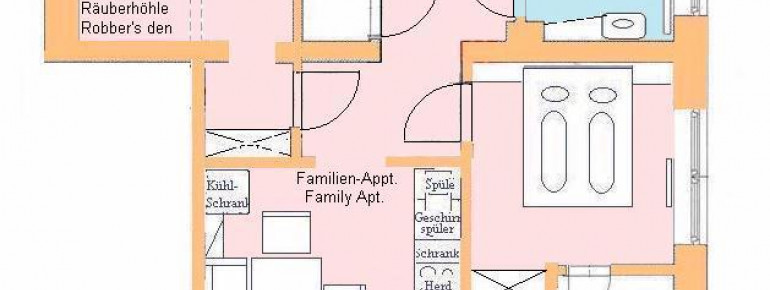 Familienappartement nach Umbau 2019