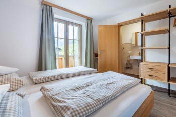 Schlafzimmer Loisei mit Bad und Balkon