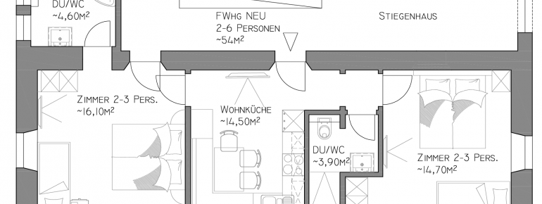 Ferienwohnung 1 Grundriss