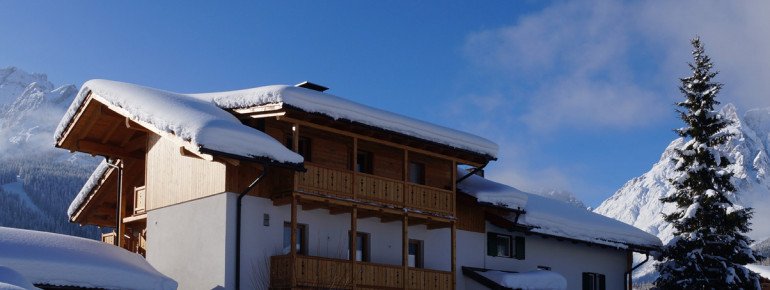 Haus Reider im Winter