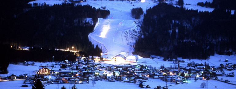 night ski race - Haus Scheiblauer