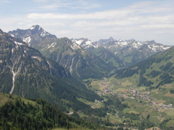 Panorama Kleinwalsertal