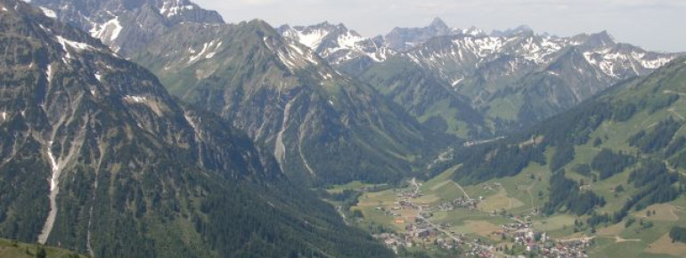 Panorama Kleinwalsertal