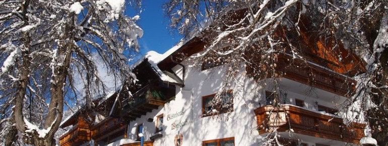 Gästehaus Wiesbach im Winter