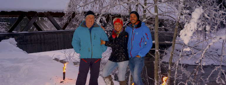 Weihnachtsfoto der Familie Tauscher-Kögel