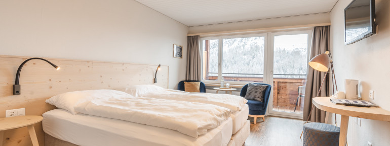 Deluxe Doppelzimmer mit Südbalkon