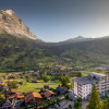 Hotel Belvedere Grindelwald mit Sicht auf den Eiger