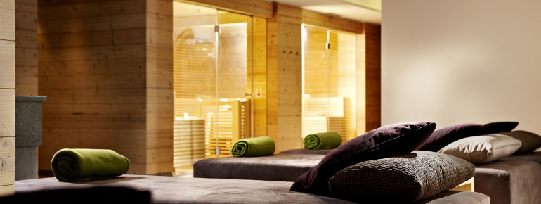 Wellnessbereich Huber&acute;s Boutiquehotel