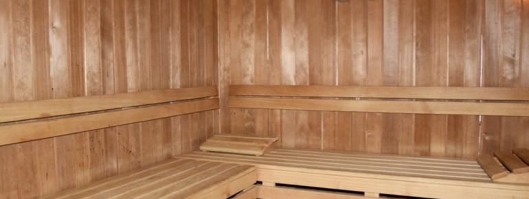 Finnische Sauna im Hotel