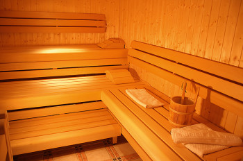 Sauna im Hotel Enzian