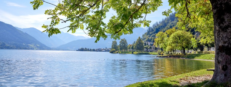 Herrlich im Sommer: der Zeller See