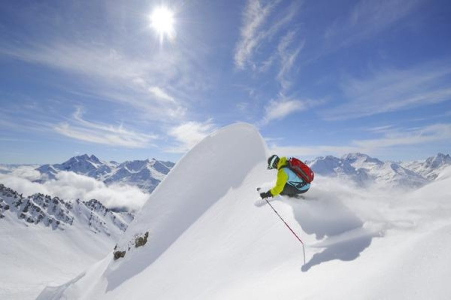 das Skigebiet St. Anton am Arlberg
