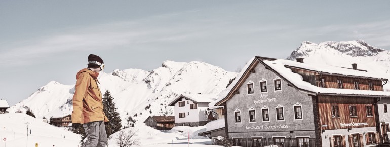 Einkehrschwung zum Alten Goldenen Berg