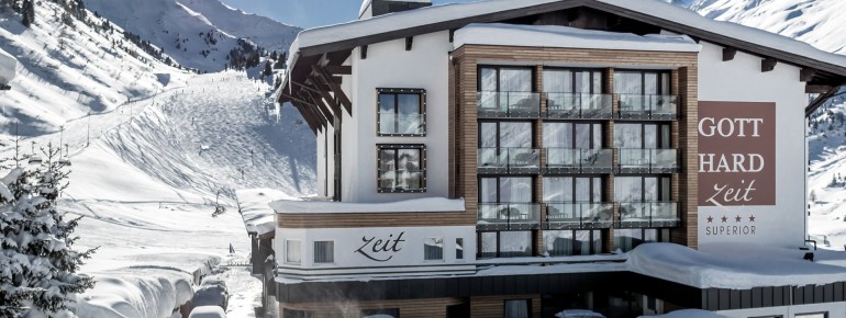 Hotel Gotthard-Zeit nur im Winter geöffnet