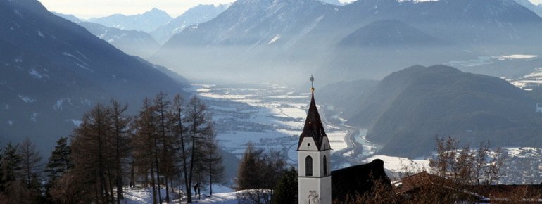 Inntal im Winter