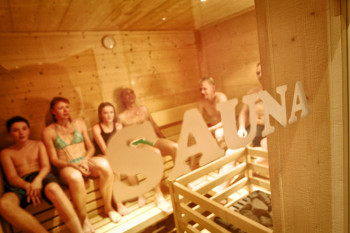 Sauna im Hotel Kirchboden