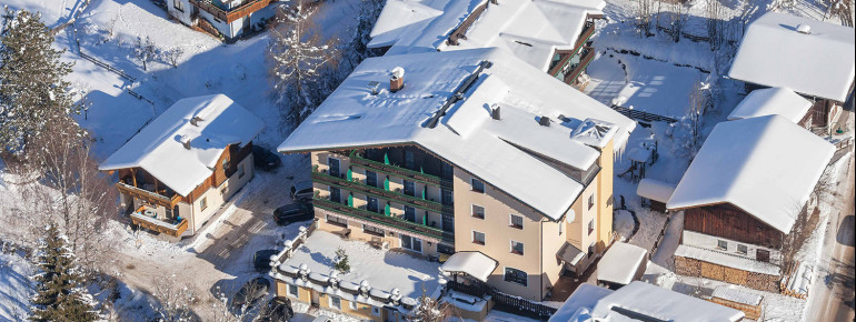 Hotel Kirchboden im Winter