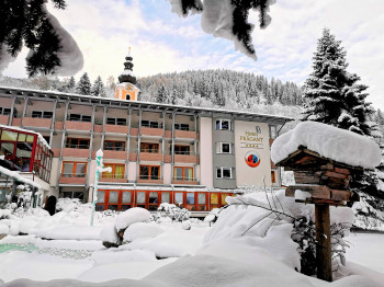 Hotel Prägant im Winter